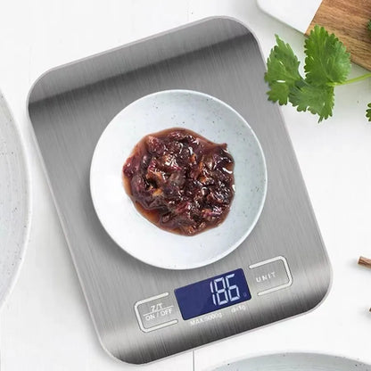 Stainless Steel Kitchen Scale for Weighing Ingredients