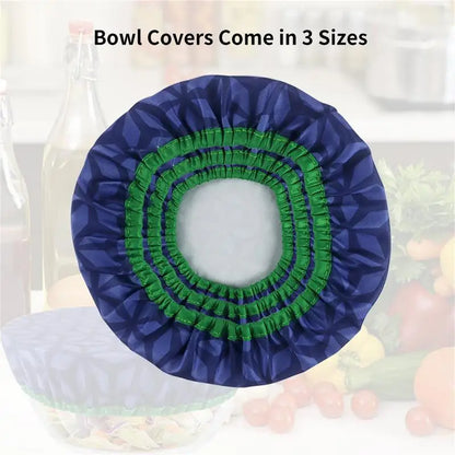 Reusable Fabric Bowl Covers for Bread Proofing (3 pieces)