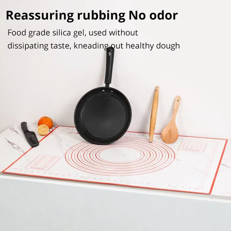 Large Silicone Dough Mat - 16 x 20 in Silicone Baking Mat